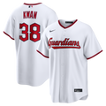 Cleveland Guardians Steven Kwan White Home Replica Jersey product image 1, provided for visual reference and product detail