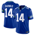 Seattle Seahawks Sam Darnold Royal Alternate Vapor F.U.S.E. Stitched Limited Jersey product image 1, provided for visual