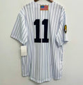 Chuck Knoblauch 2001 New York Yankees Official MLB Mitchell product image 1