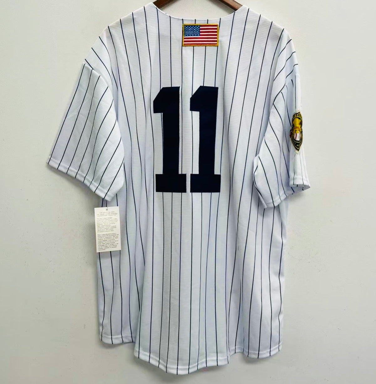 Chuck Knoblauch 2001 New York Yankees Official MLB Mitchell product image 1