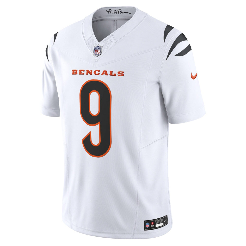 Cincinnati Bengals Joe Burrow White Vapor F.U.S.E. Limited Jersey product image 3, provided for visual reference and product