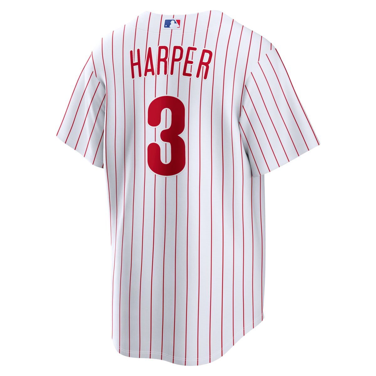 Philadelphia Phillies Bryce Harper White Home Replica Jersey product image 4, provided for visual reference and product