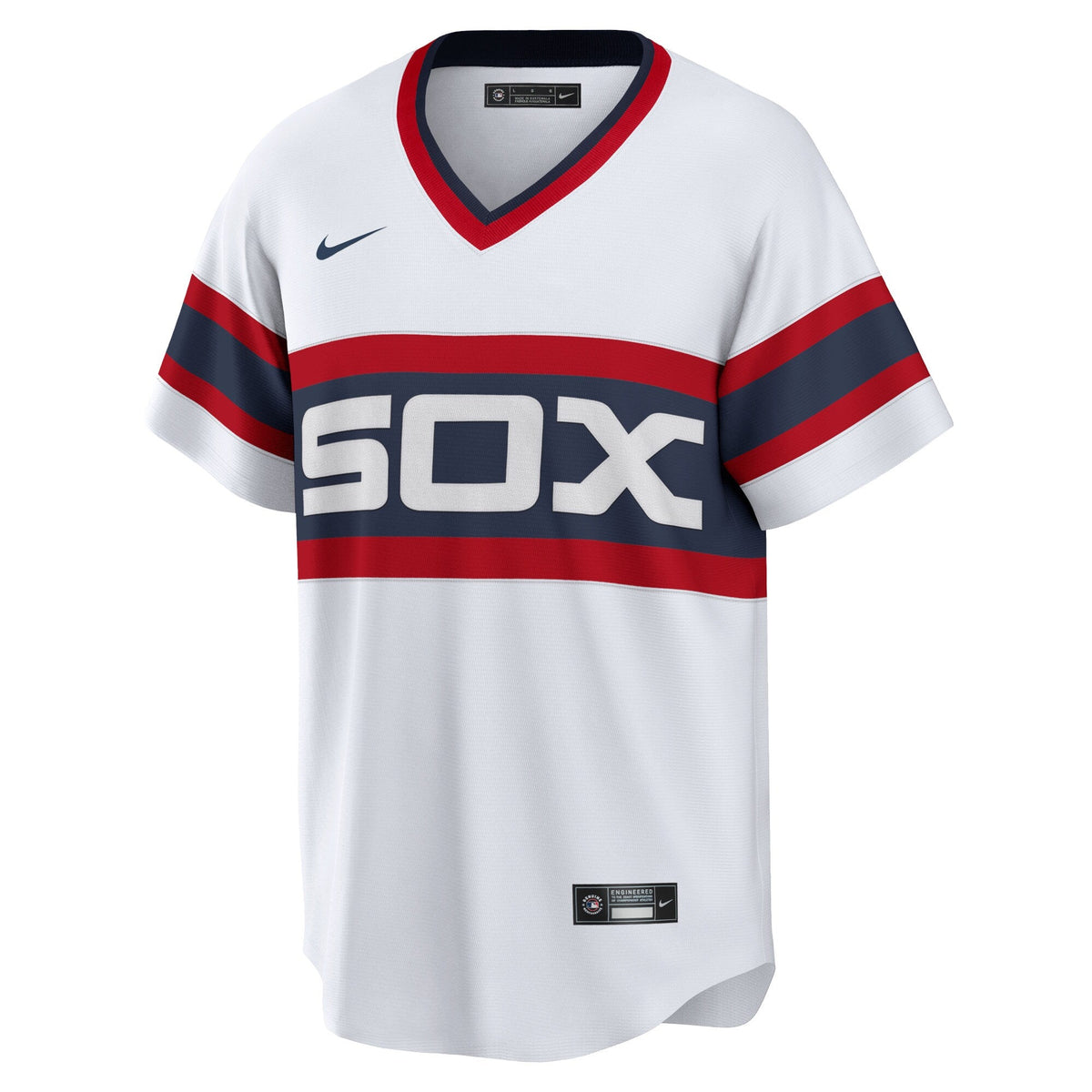 Chicago White Sox Carlton Fisk White Home Cooperstown Collection Team Player Jersey product image 3, provided for visual