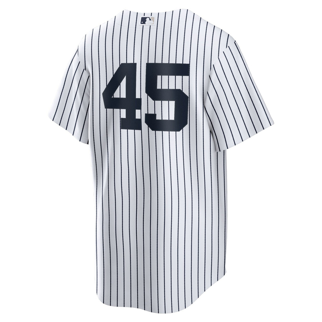 New York Yankees Gerrit Cole White Home Replica Player Name Jersey product image 4, provided for visual reference and