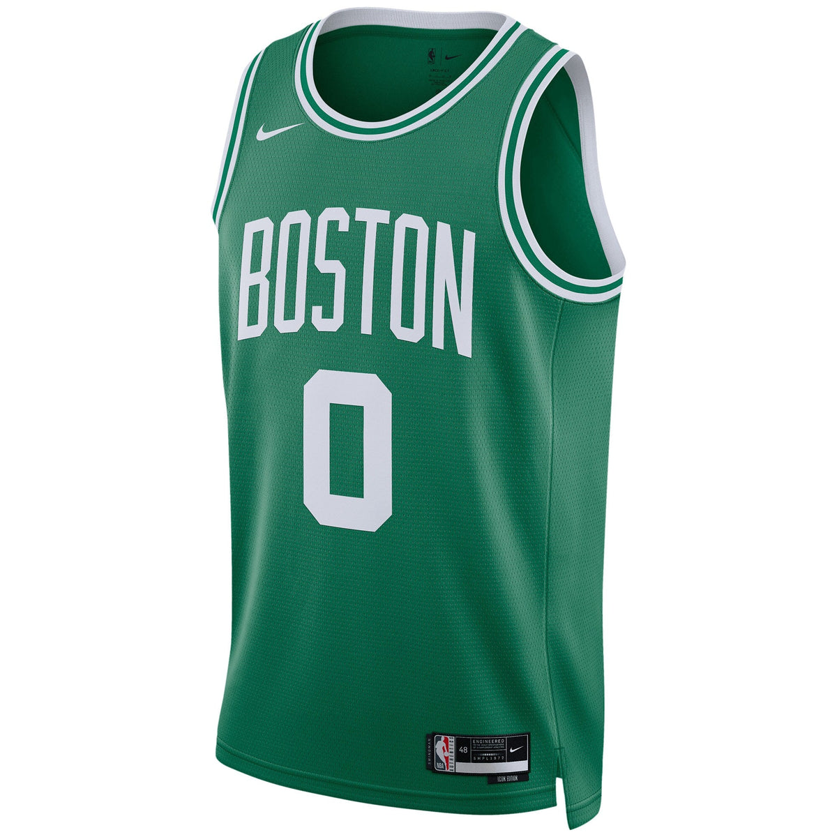 Boston Celtics Icon Edition Swingman Jersey - Kelly Green - Jayson Tatum product image 2, provided for visual reference and