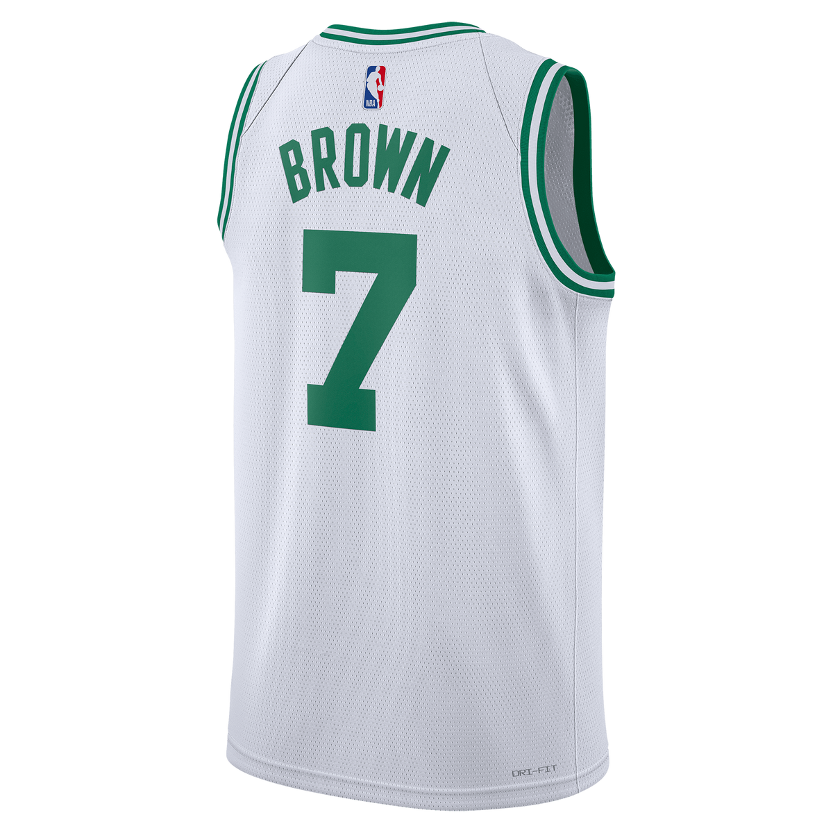 Boston Celtics Association Edition Swingman Jersey - Jaylen Brown product image 4, provided for visual reference and product