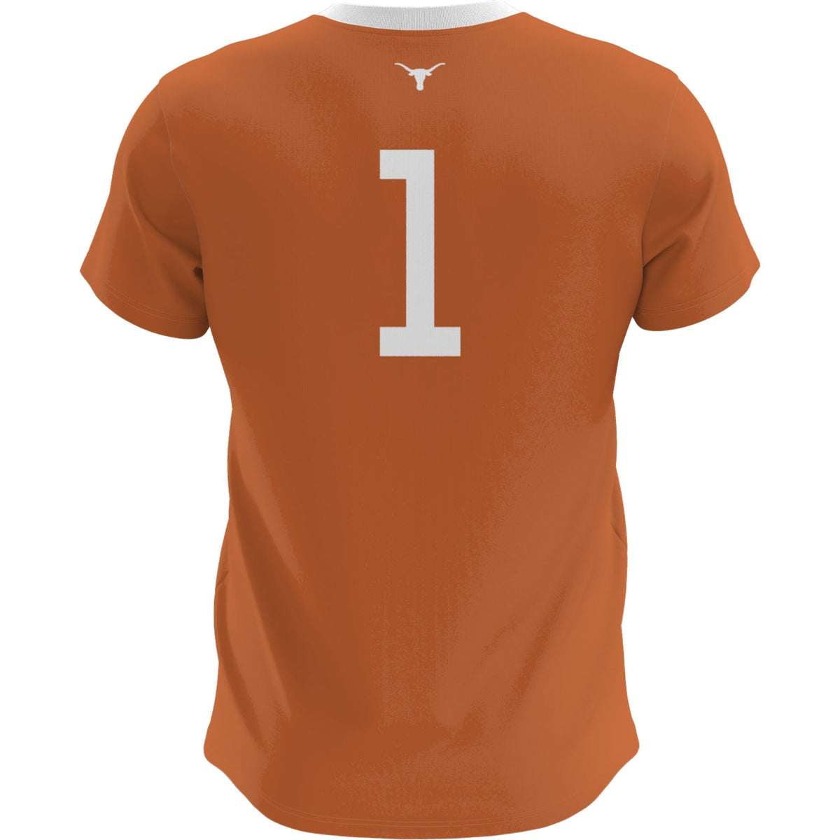Texas Longhorns Lightweight Soccer Fashion Jersey - Burnt Orange product image 4, provided for visual reference and product