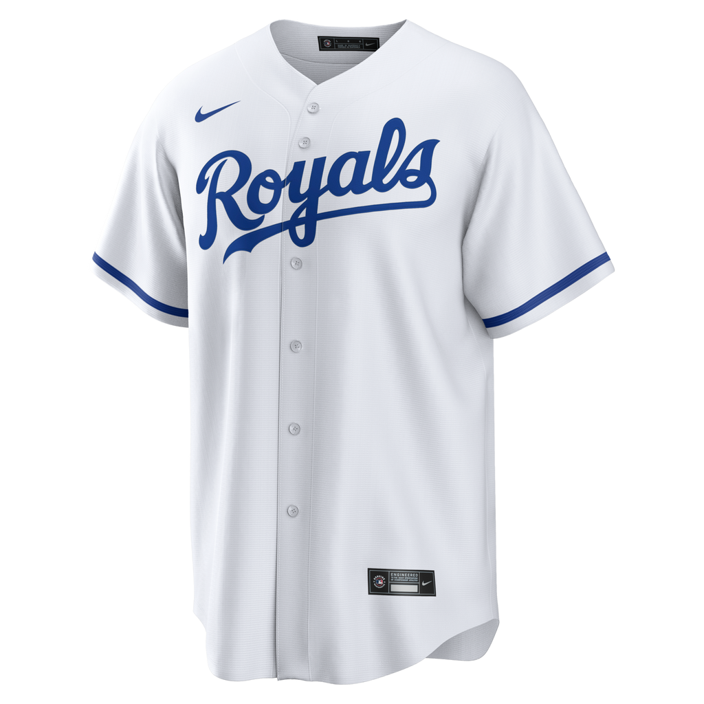 Kansas City Royals Bo Jackson White Home Retired Player Replica Jersey product image 3, provided for visual reference and