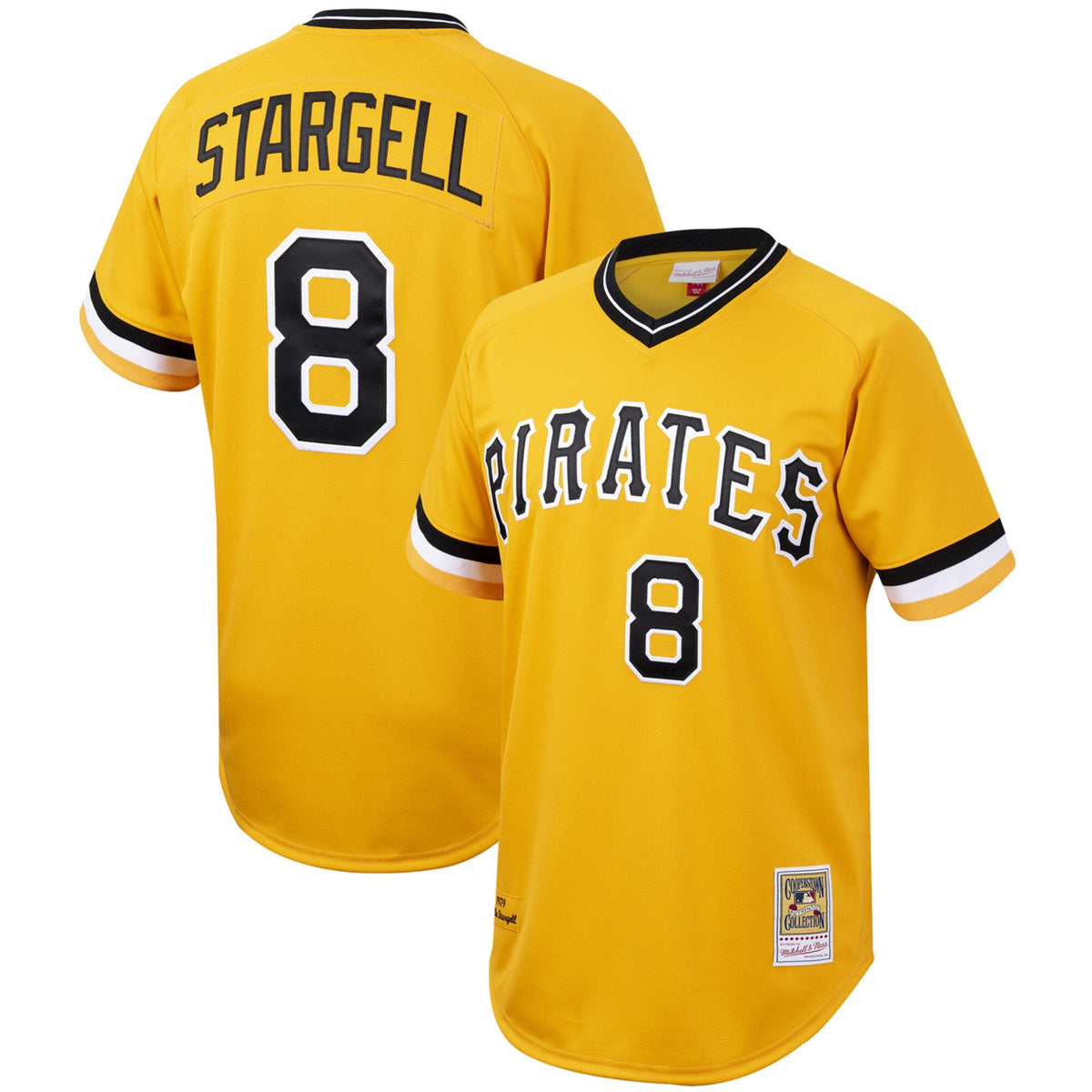 Willie Stargell Pittsburgh Pirates Cooperstown Collection Authentic Jersey - Gold product image 2, provided for visual