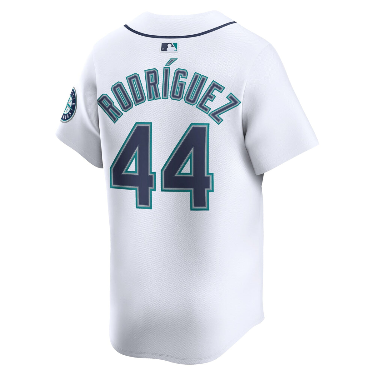 Seattle Mariners Julio Rodríguez White Home Limited Player Jersey product image 4, provided for visual reference and product