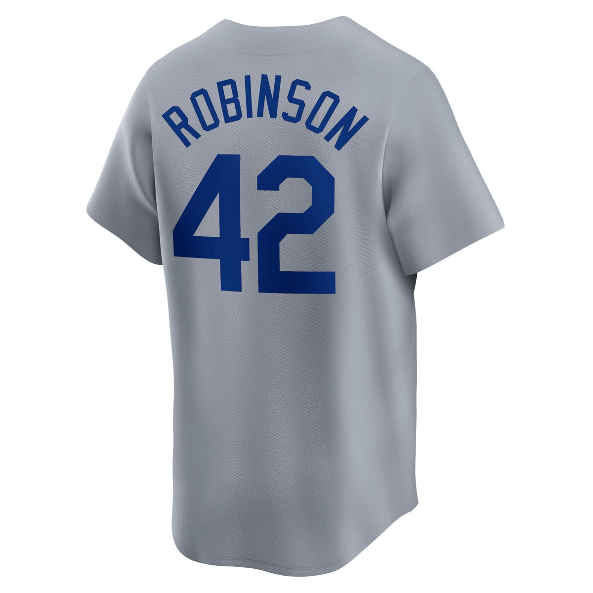 Brooklyn Dodgers Jackie Robinson Gray Throwback Cooperstown Collection Limited Jersey product image 4, provided for visual