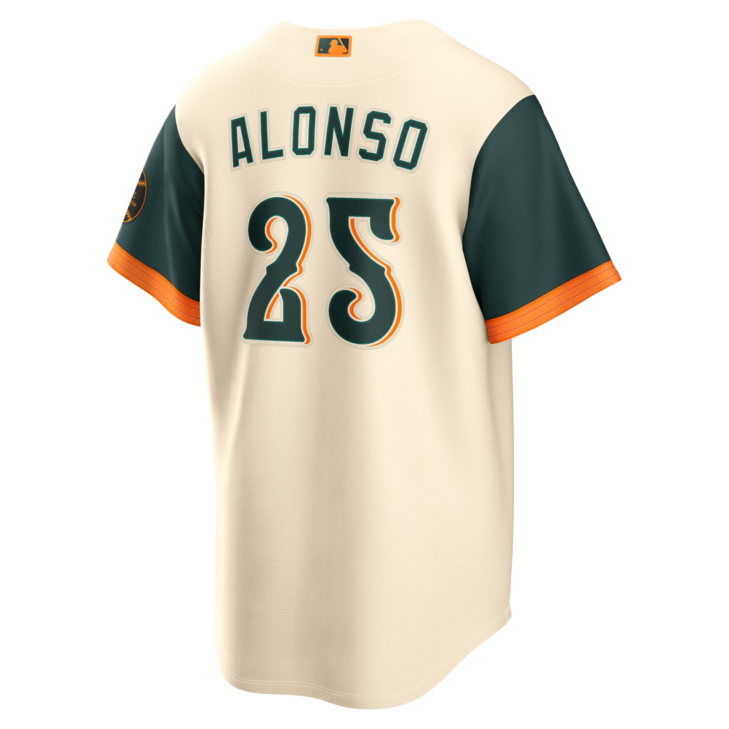 Baltimore Orioles Pete Alonso Cream 2026 City Connect Stadium Jersey product image 4, provided for visual reference and