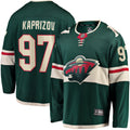 Minnesota Wild Kirill Kaprizov Green Home Breakaway Replica Jersey product image 1, provided for visual reference and
