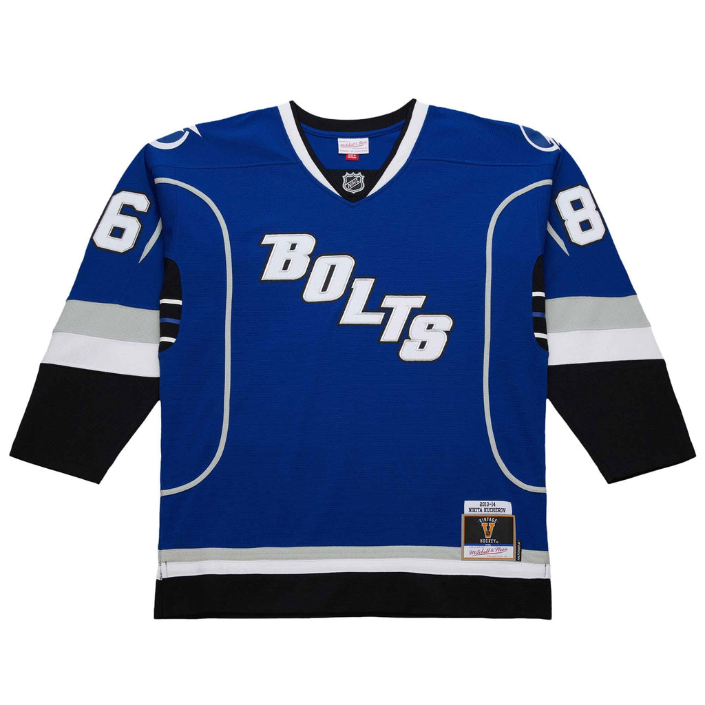 Tampa Bay Lightning Nikita Kucherov Blue 2013-14 Power Play Jersey product image 3, provided for visual reference and