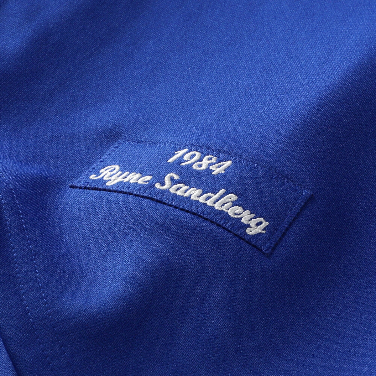 Chicago Cubs 1984 Ryne Sandberg Throwback Royal Authentic Jersey product image 9, provided for visual reference and product