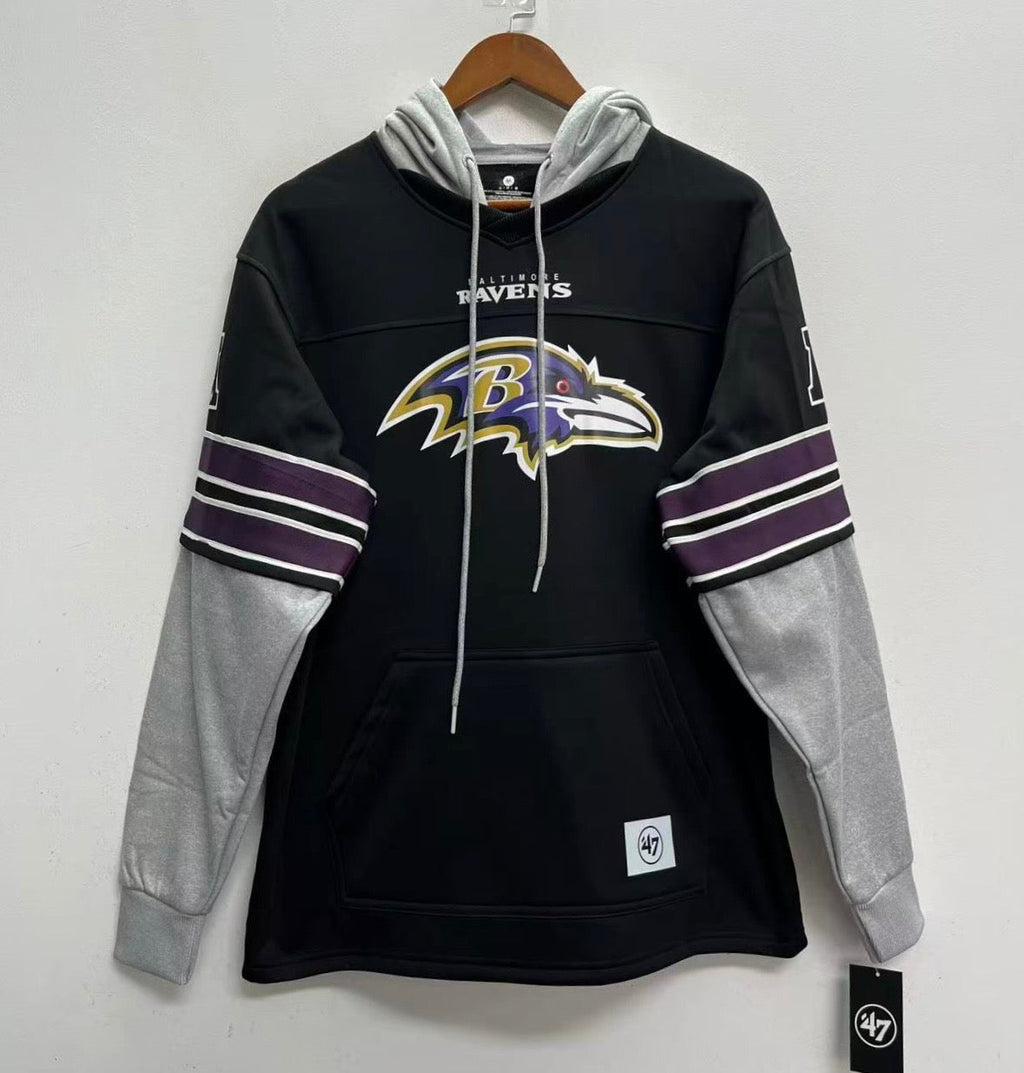 Baltimore Ravens Official NFL 47 brand hoodie product image 1