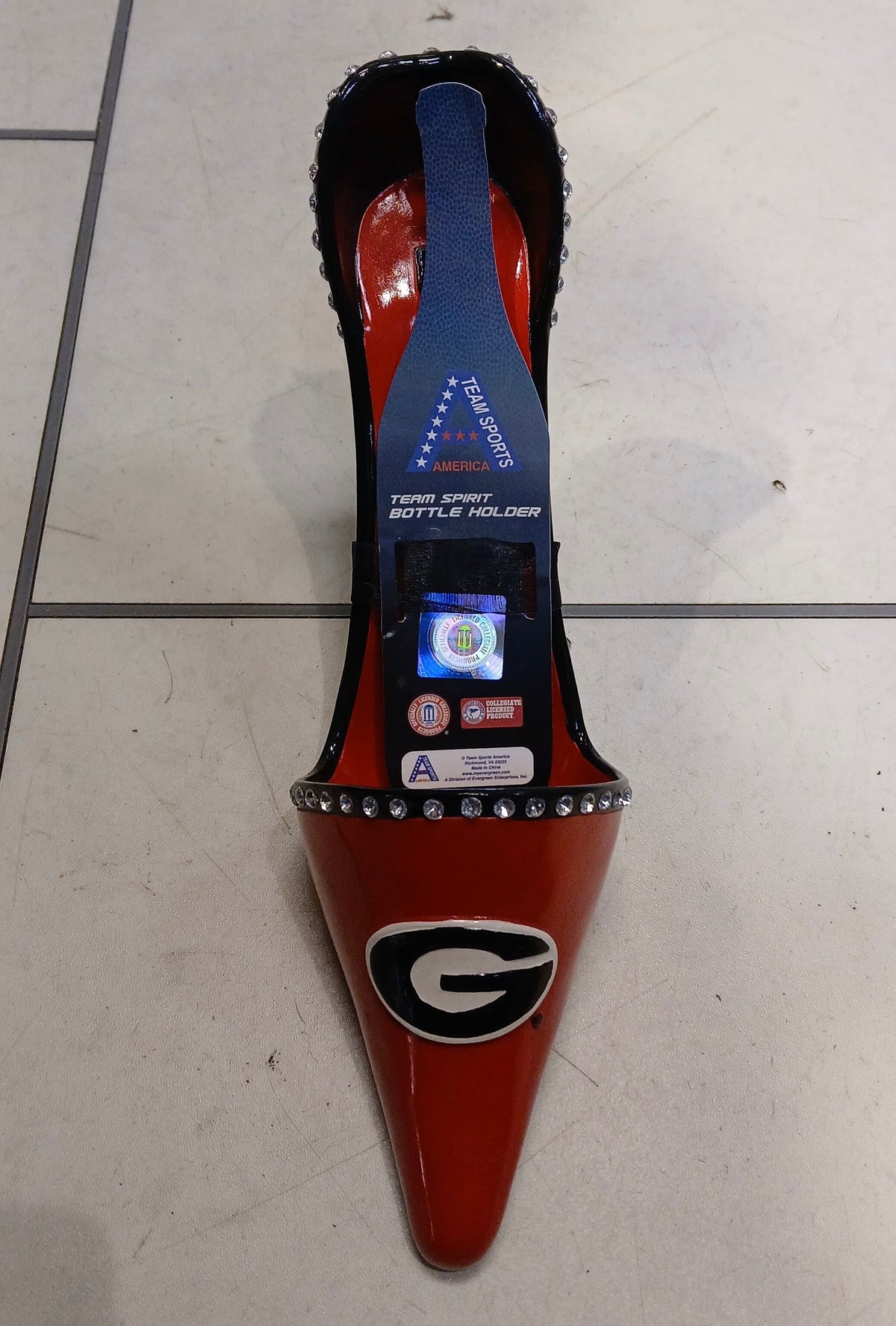 Georgia Bulldogs Official NCAA Decorative Wine bottle product image 1