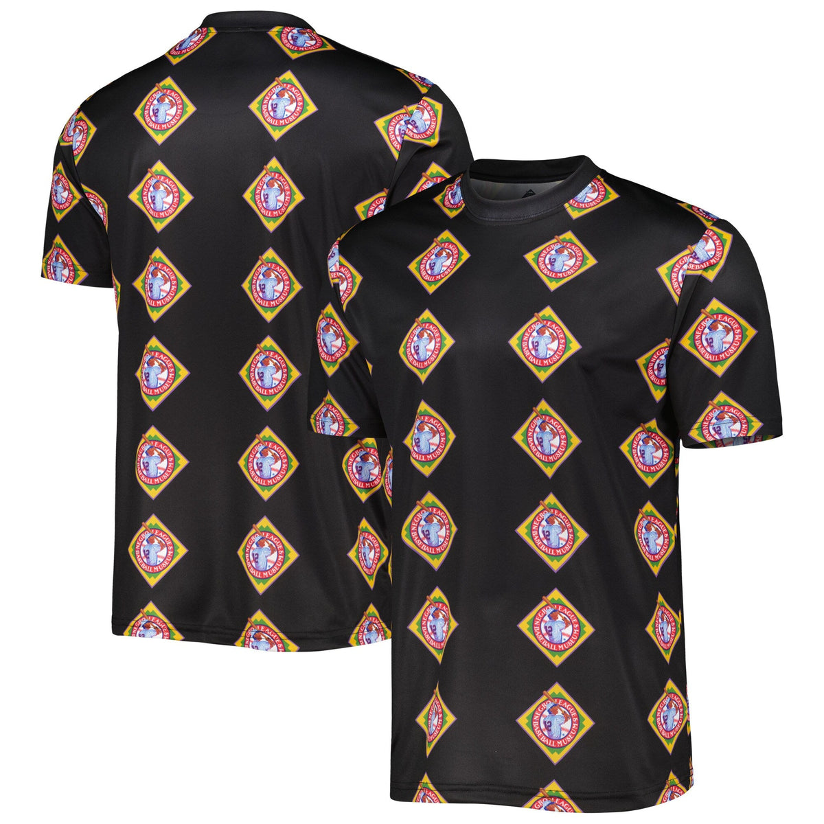 Negro League Baseball Black Sublimated Jersey product image 2, provided for visual reference and product detail review