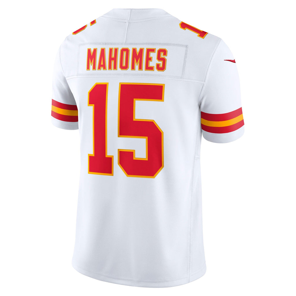 Kansas City Chiefs Patrick Mahomes White Vapor F.U.S.E. Stitched Limited Jersey product image 4, provided for visual
