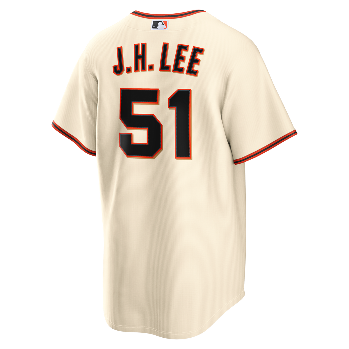 San Francisco Giants Jung Hoo Lee Cream Home Replica Jersey product image 4, provided for visual reference and product