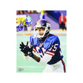 Stephen Baker Autographed New York Giants Catching Pass 8x10 Steiner CX product image 1, provided for visual reference and