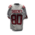 Jeremy Shockey New York Giants White Jersey Beckett BAS product image 1, provided for visual reference and product detail