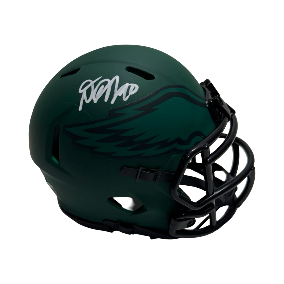 Desean Jackson Autographed Philadelphia Eagles Rave Mini Helmet Beckett BAS product image 1, provided for visual reference