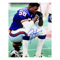 Lawrence Taylor Autographed New York Giants Sitting Blue Jersey 11x14 Steiner CX product image 1, provided for visual