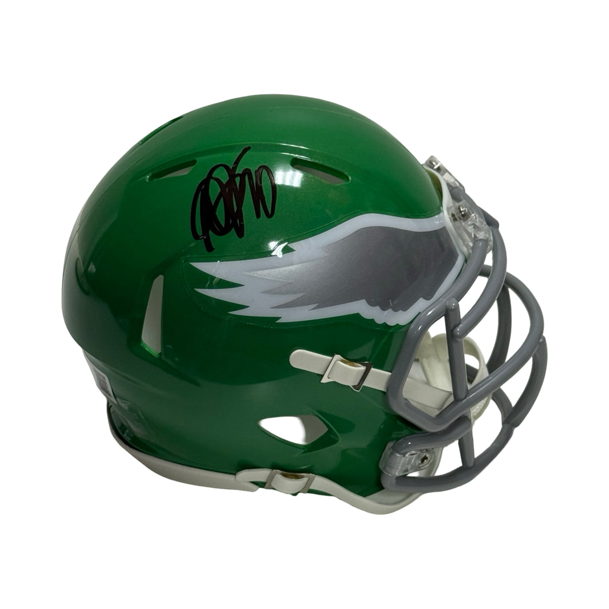 Desean Jackson Autographed Philadelphia Eagles Old School Mini Helmet Beckett BAS product image 1, provided for visual