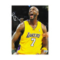 Lamar Odom Autographed Los Angeles Lakers Scream 2 8x10 Steiner CX product image 1, provided for visual reference and