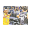 Wally Szczerbiak Autographed Minnesota Timberwolves Kobe 8x10 Mamba Forever Inscription Steiner CX product image 1, provided