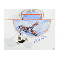 Mike Richter Autographed New York Rangers Stop on Bure 16x20 Steiner CX product image 1, provided for visual reference and