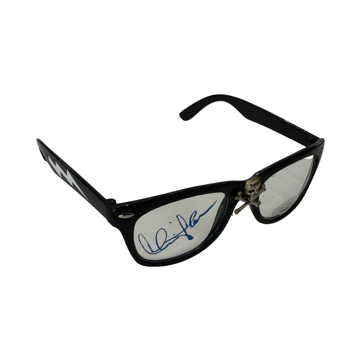 Charlie Sheen Major League Wild Thing Glasses JSA product image 1, provided for visual reference and product detail review