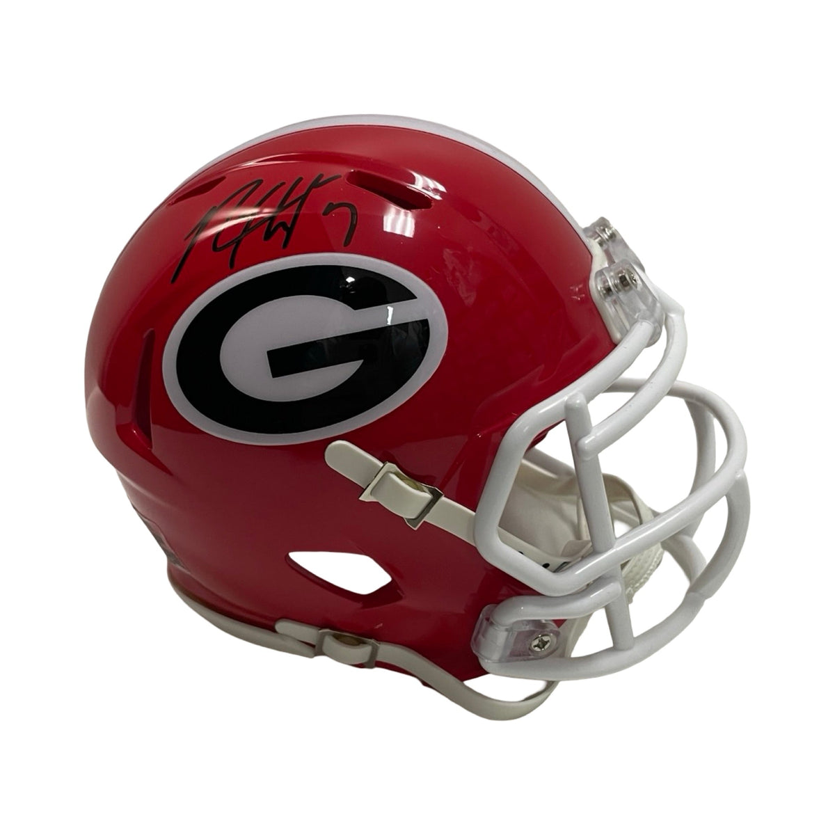 Rodney Hampton Signed Autographed Georgia Bulldogs Mini Helmet Beckett BAS product image 1, provided for visual reference
