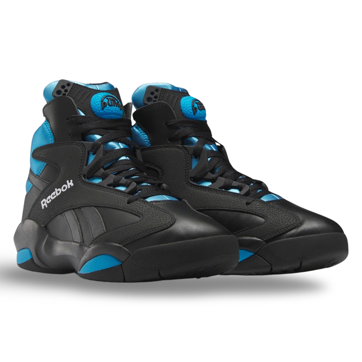 Reebok Pump Shaq Attaq - Black Azure - 10.5 product image 1, provided for visual reference and product detail review