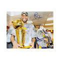 Lamar Odom Autographed Los Angeles Lakers Larry O’Brien Trophy 8x10 Steiner CX product image 1, provided for visual