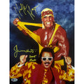 Hulk Hogan And Jimmy Hart Autographed 16x20 Beckett BAS product image 1, provided for visual reference and product detail