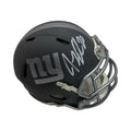 Jeremy Shockey Autographed New York Giants Slate Mini Helmet Beckett BAS product image 1, provided for visual reference and