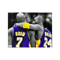 Lamar Odom Autographed Los Angeles Lakers Edit w/ Kobe 8x10 Steiner CX product image 1, provided for visual reference and