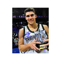 Wally Szczerbiak Autographed Minnesota Timberwolves Trophy 8x10 Steiner CX product image 1, provided for visual reference