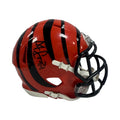 Adam PacMan Jones Autographed Cincinnati Bengals Mini Helmet Beckett BAS product image 1, provided for visual reference and