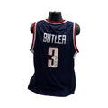 Caron Butler Autographed UCONN Huskies Navy Jersey Beckett BAS product image 1, provided for visual reference and product