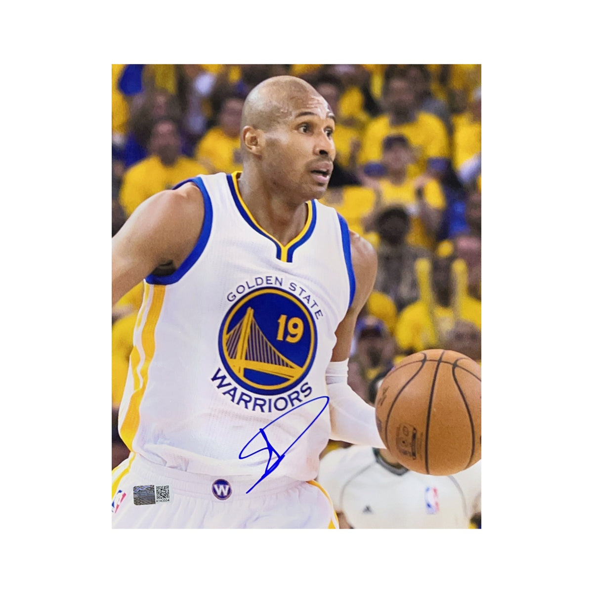 Leandro Barbosa Autographed Golden State Warriors Dribble 8x10 Steiner CX product image 1, provided for visual reference and
