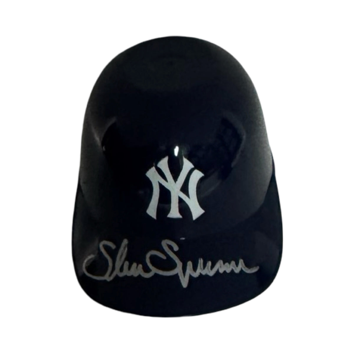 Shane Spencer Autographed New York Yankees Ice Cream Helmet Beckett BAS product image 1, provided for visual reference and
