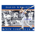 David Wright Autographed New York Mets Collage 16x20 MLB - Unframed product image 1, provided for visual reference and