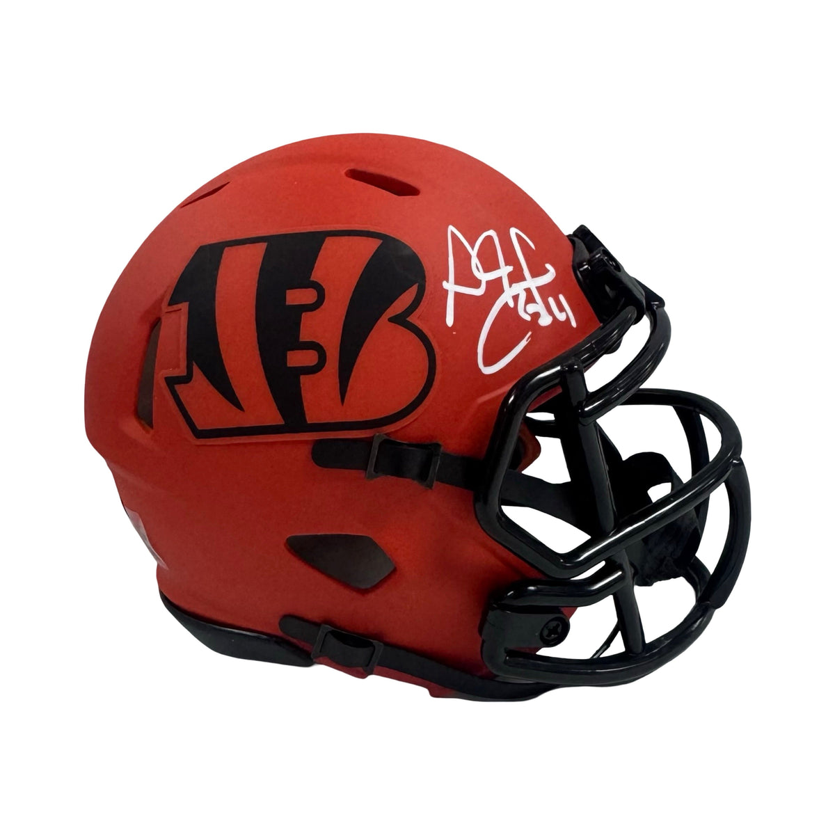 Adam PacMan Jones Autographed Cincinnati Bengals Mini Helmet Rave Collection Beckett BAS product image 1, provided for