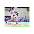 Sid Fernandez Autographed New York Mets Pitching Back View 8x10 JSA product image 1, provided for visual reference and