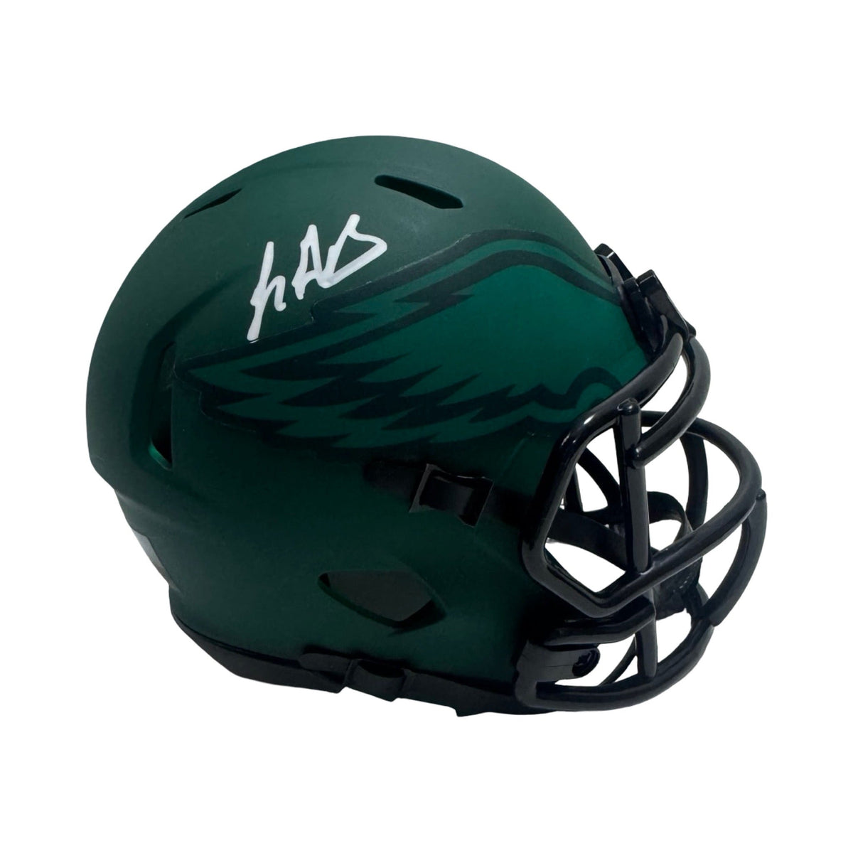 LeGarett Blount Autographed Philadelphia Eagles Rave Mini Helmet JSA product image 1, provided for visual reference and