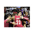 Wally Szczerbiak Autographed Cleveland Cavaliers Lebron 8x10 Wally World + The King Inscription Steiner CX product image 1,