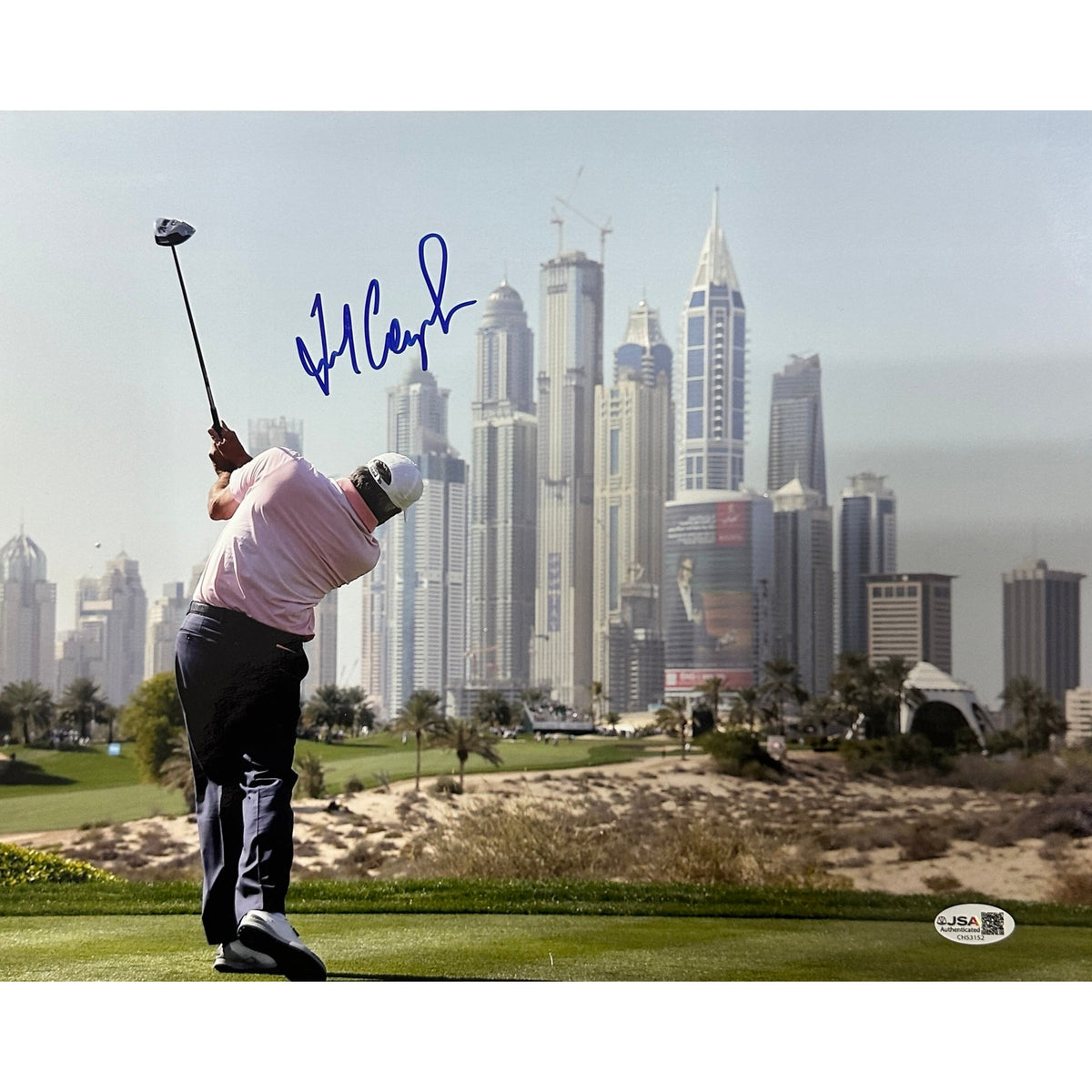 Fred Couples Autographed Swinging Back 11x14 JSA product image 1, provided for visual reference and product detail review